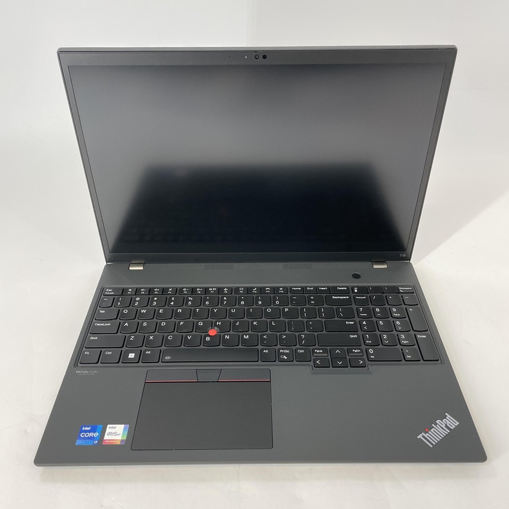 Lenovo ThinkPad T16 Gen 1 Black FHD+ 2.1 GHz i7-1260P 16GB 512GB SSD Good