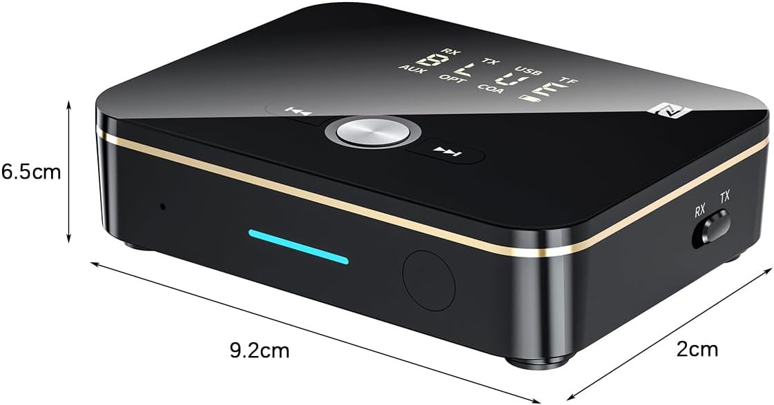 Voanzo 2-in-1 Bluetooth Adapter: Transmitter and Receiver 5.0 gallery