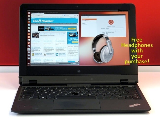 Lenovo Thinkpad Yoga 11.6" Touch 2in1 8GB 256GB SSD Ubuntu/Linux+Android Office*