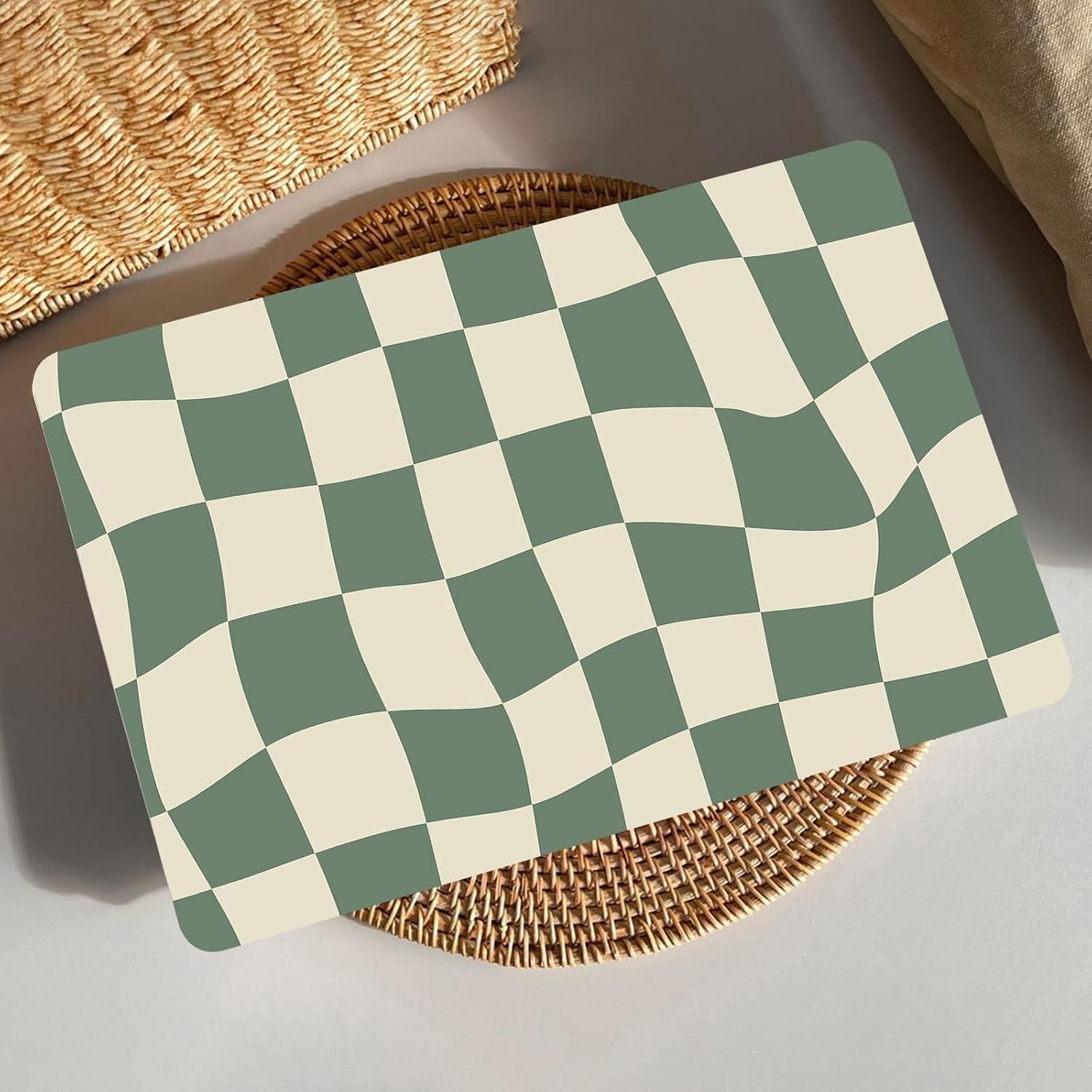 Sleeve for MacBook Neo 13 inch 2026 A3404, Green CheckBoard Unique Pattern gallery