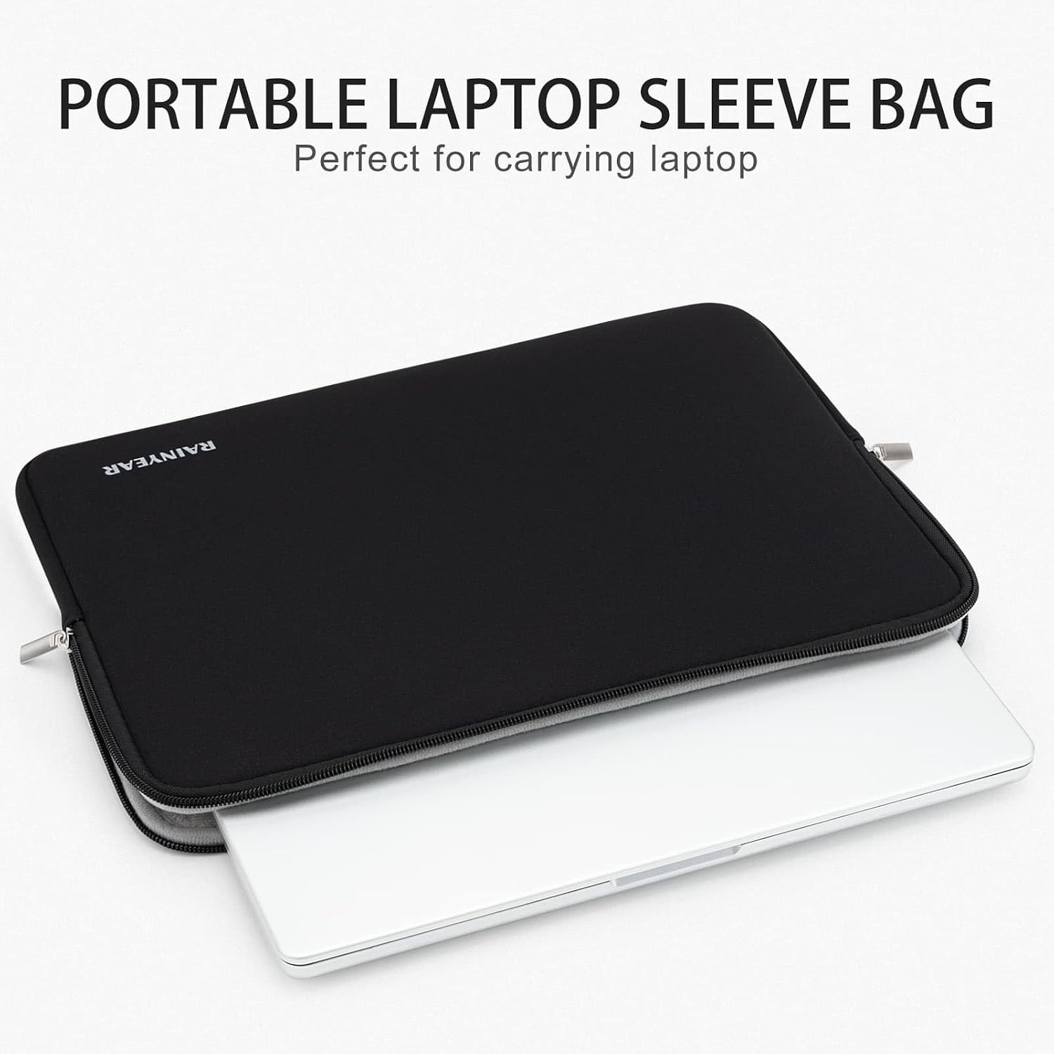 16 Inch Black Laptop Sleeve Case Compatible with MacBook Pro/Max M1 M2 M3 M4 M5 gallery