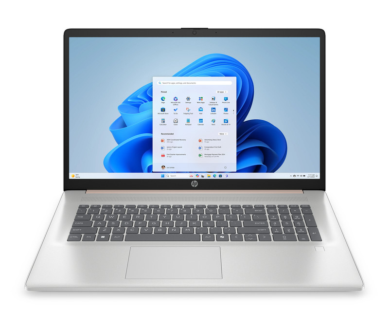 HP 17.3" HD Laptop/Notebook Intel Core Ultra 5 225U 8GB 512GB SSD W11 Rose Gold gallery