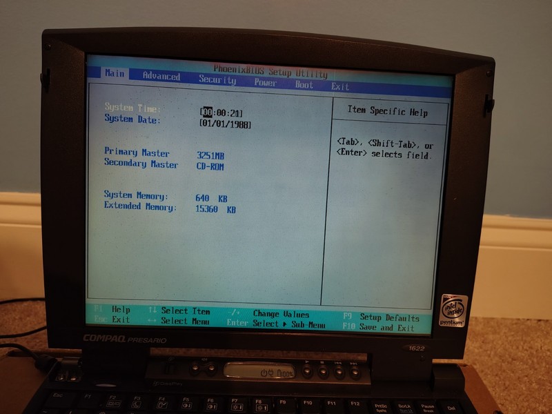 Compaq Presario 1622 Pentium MMX 15Mb RAM 3Gb hdd gallery