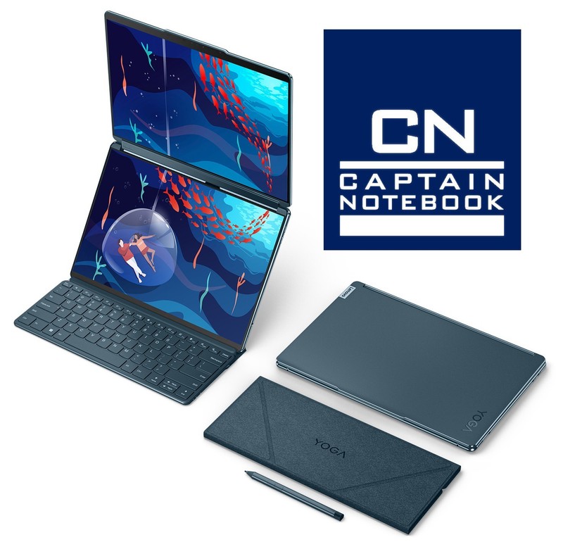 Lenovo Yoga Book 9i 2x 13" Dualdisplay Touch i7 16GB 1TB Pen Convertible 4J.Gar gallery