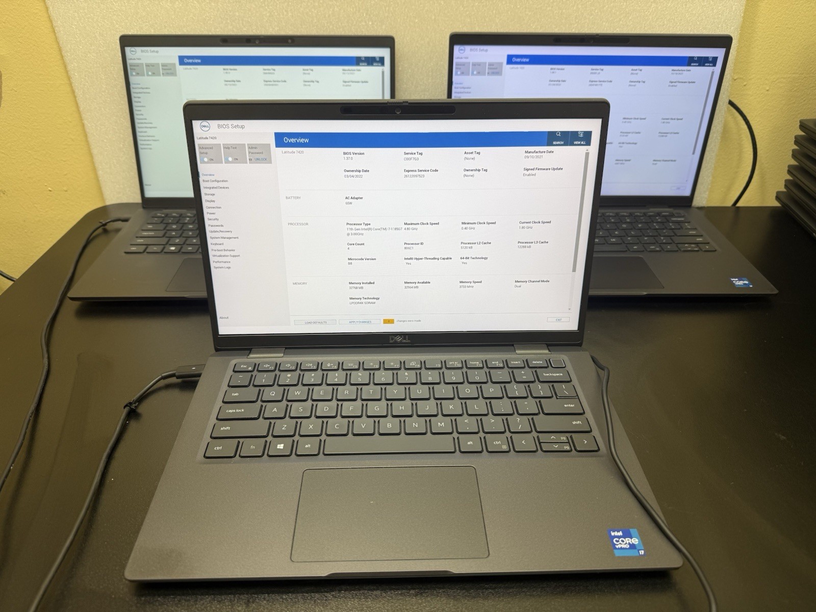 Lot of 5 Dell Latitude 7420 14" Touch | Core i7-1185G7 | 32GB RAM | BIOS Locked gallery