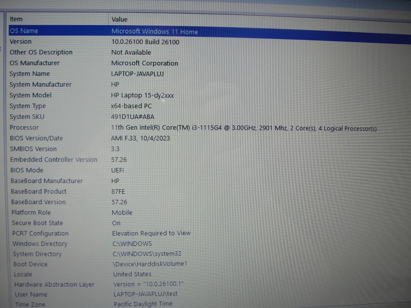 HP 15-DY2091WM 15.6” HD Intel Core i3-1115G4 3GHz 8GB 256GB SSD Original Charger gallery