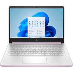 New HP Laptop 14″ HD Intel N150 4GB 128GB UFS Webcam Office 365 Win 11 Lavender