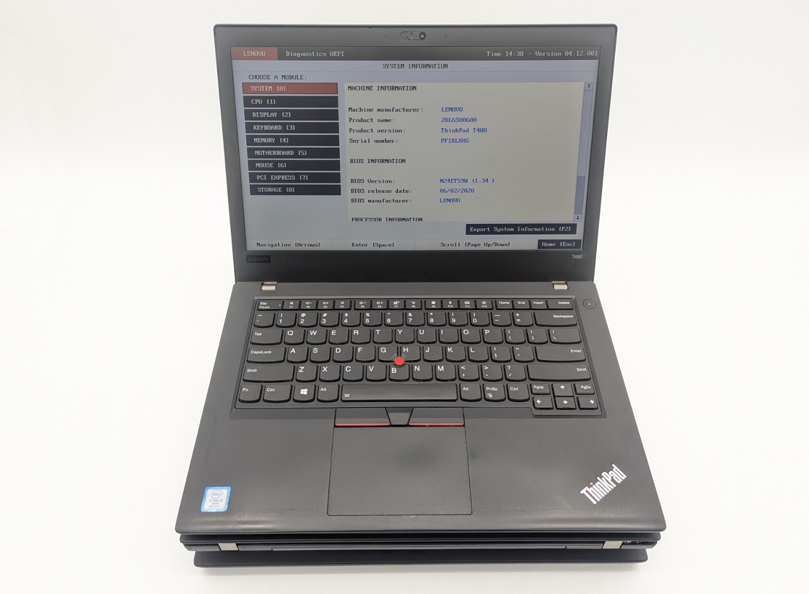 Lot of 3 Lenovo ThinkPad T480 - Intel i5-8350U 8GB DDR4 RAM 128GB SSD No OS/AC gallery