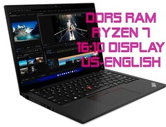 US English Lenovo ThinkPad T14 G3 AMD R7-6850U Ryzen7 Octa 16GB 512GB LTE 1J.GAR