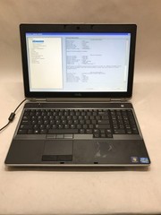 Dell Latitude E6530 15″ Intel Core i5 4GB RAM NO HDD/OS Boots to BIOS READ! – DW