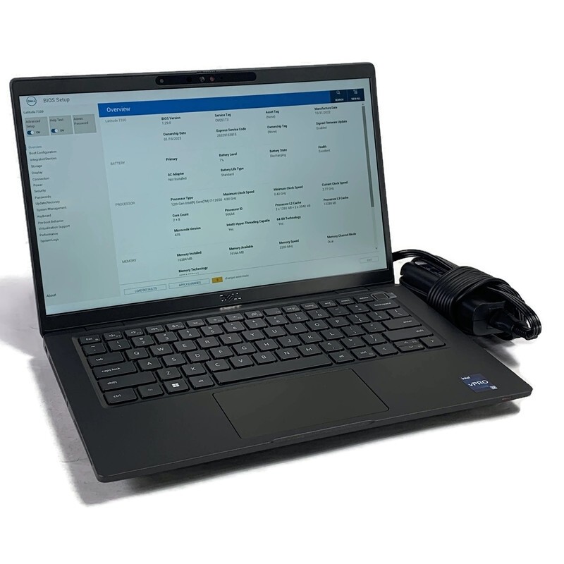 Dell Latitude 7330 13.3" Laptop i7-1265U 3.6GHz - 16GB - 512GB NVMe SSD - Win 11 gallery