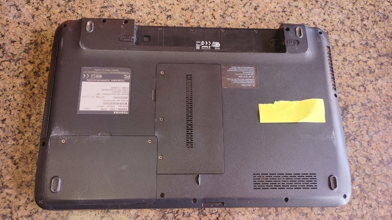 Used Lot of 4 - Assorted Toshiba Satellite's - L505, L655, L755D, A215 - No HDD gallery