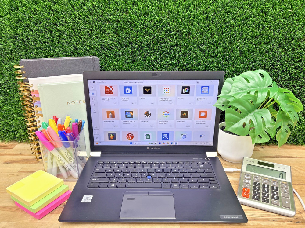 Toshiba DynaBook Intel i7-10th Gen 1.10GHz 16GB RAM 256GB SSD Win 11 Pro B.L.*