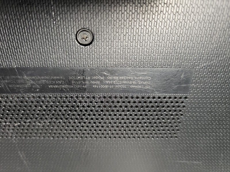 HP 15-DB0011DX 15.6" LAPTOP 4GB RAM NO HDD ⚠️ DEAD ⚠️ UNKNOWN SPECS ⚠️ gallery