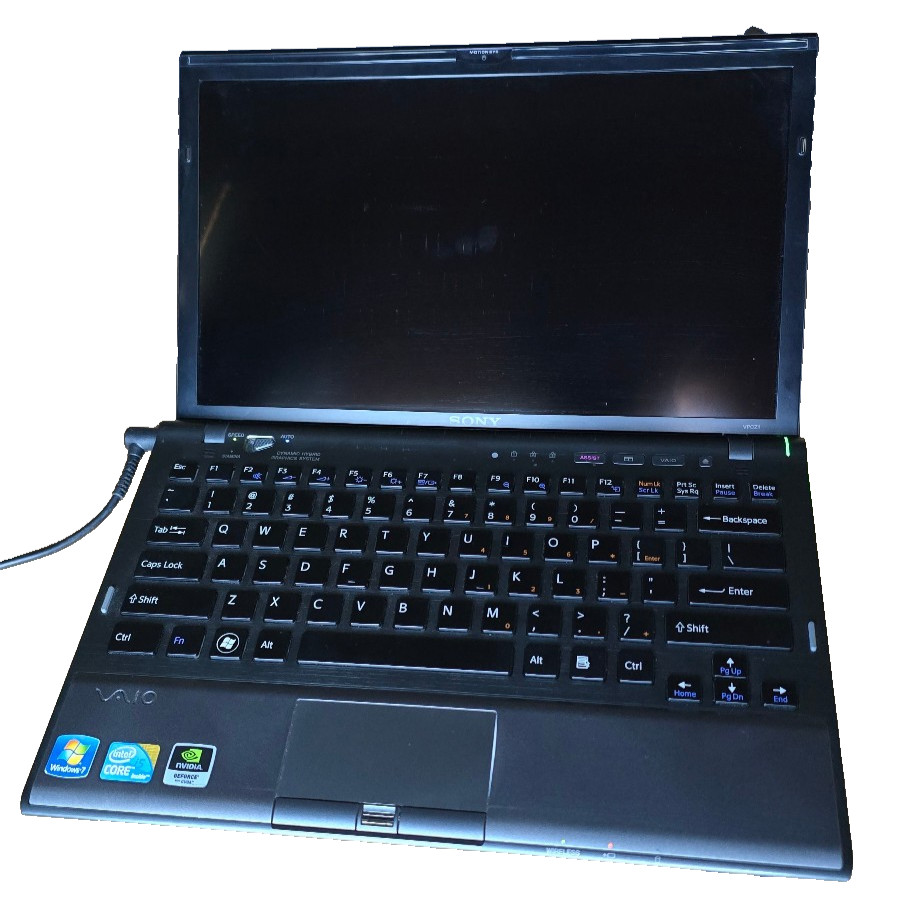 SONY VAIO VPCZ13BGX 13.1 Laptop Black Win10 Pro Core i5-560M GeForce GT 330M