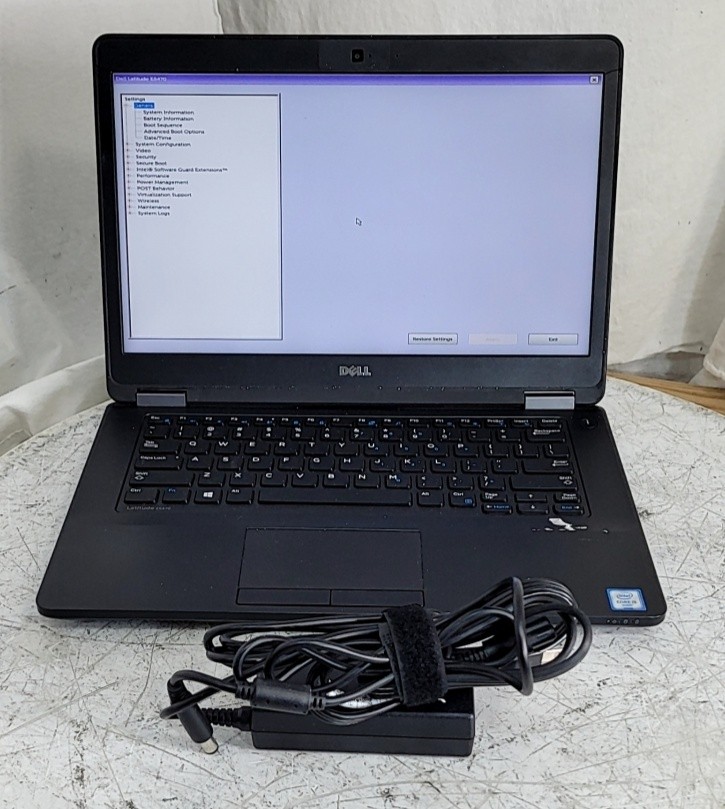 DELL LATITUDE E5470 Laptop Core I5-6440HQ 8GB 256GB SEE NOTES gallery