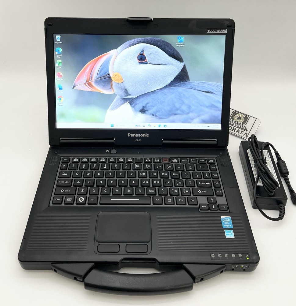 Panasonic Toughbook CF-53 mk4 Core i5-4310u 2.00GHz, 16GB Ram 500GB SSD, W11