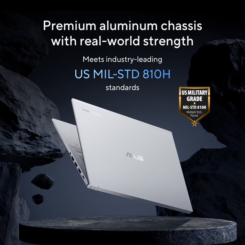ASUS - ExpertBook CX54 14" 2K Chromebook Plus Laptop with Google AI - Intel C... gallery
