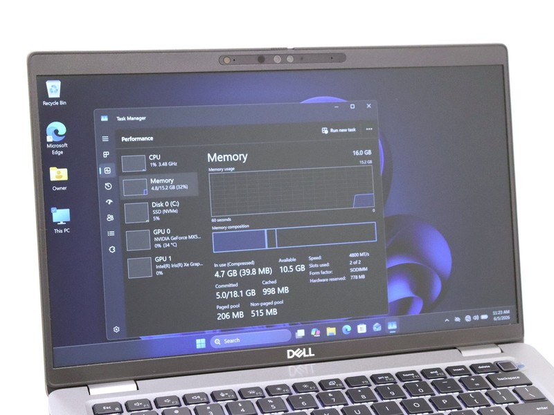 Dell Latitude 5431 14.0" Touch Intel i5-1250P 16GB 256GB NVMe W11P GeForce MX550 gallery