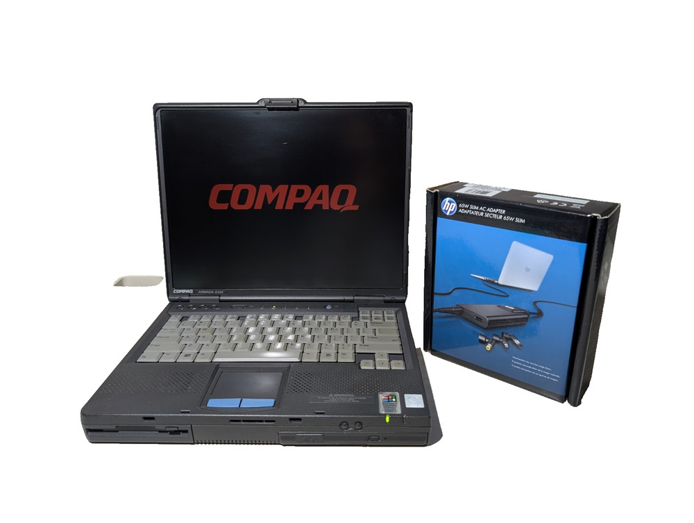 15" Compaq Armada | Pentium III 512MB 80GB HDD | Win 98 + XP Vintage 1999 Beauty