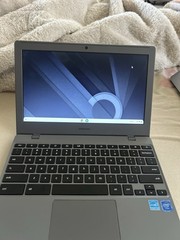 Samsung Chromebook 11.6 in Gray Laptop Intel Celeron Chrome OS