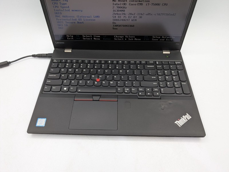 Lenovo ThinkPad P51s 15.6" Display Intel Core i7-7500U 2.70 GHz Black Laptop gallery