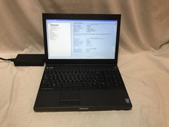 Dell Precision M4800 Core i7-4700Q 2.4Ghz 8GB Ram 500GB 16″ Win xp Pro + Charger