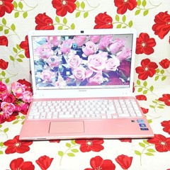 Sony VAIO Pink Laptop Core i7 8GB RAM 240GB SSD Windows 11 Japan Tested m56
