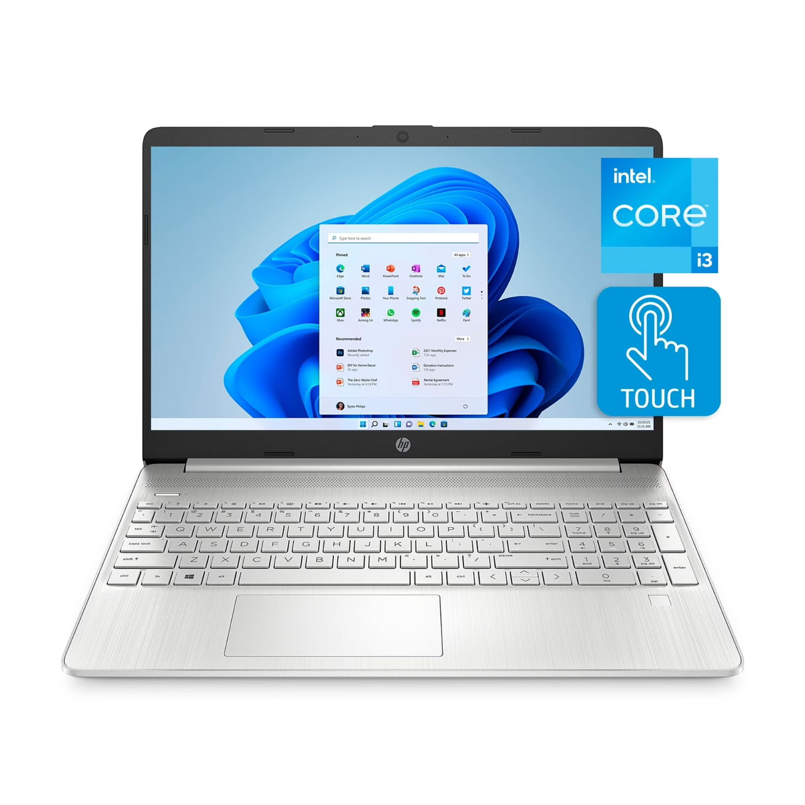 HP 15-dy2132wm 15.6" FHD Touchscreen Intel Core i3-1115G4 16GB RAM 512GB SSD W11 gallery