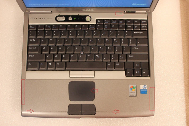 Dell D600 (1.60GHz/2GB/60GB/CDRW-DVD) SXGA+ Win XP PRO- SERIAL & PARALLEL Ports gallery