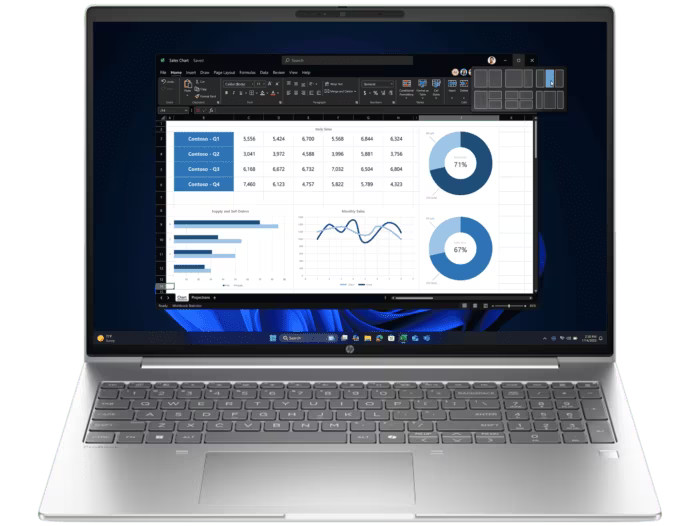 HP ProBook 4 G1i 16 inch Ryzen 7 250 16GB RAM 512GB SSD W11 Pro WUXGA