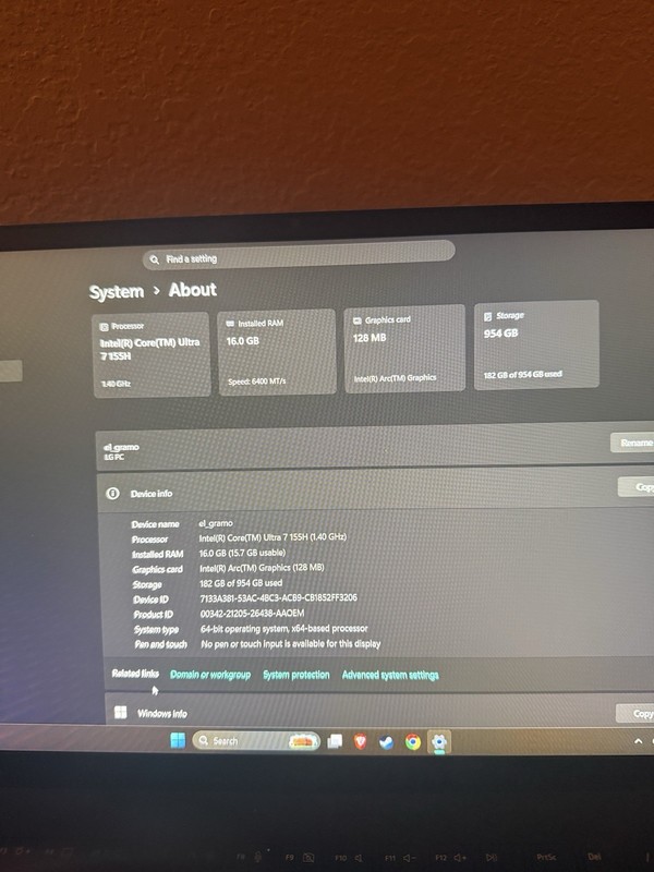 LG gram 15 15.6" Intel Core Ultra 7 155H 16GB RAM 1TB SSD Win11 Black gallery