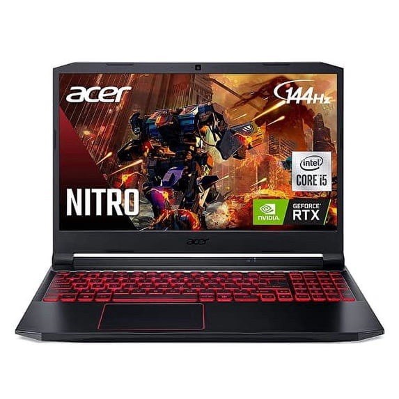 USED Acer Nitro 5 AN515-55-53E5 Gaming Laptop | Intel Core i5-10300H | gallery