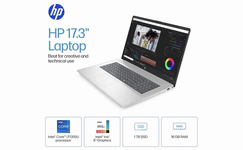 HP - 17.3" Full HD Laptop - Intel Core i7 - 16GB Memory - 1TB SSD gallery