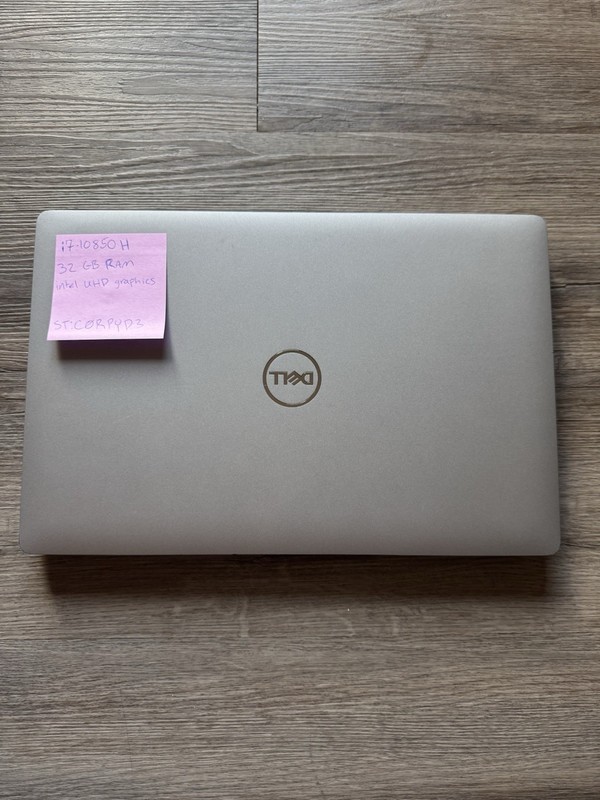 Dell Precision 3551 15.6" i7-10850H 32GB RAM Intel UHD NO SSD Silver gallery