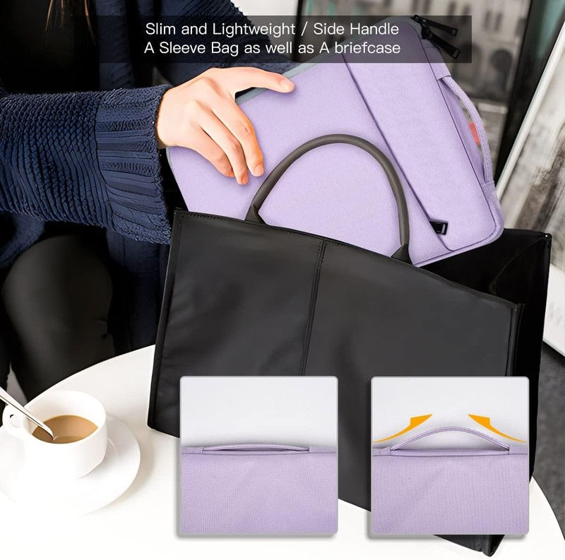 Laptop Sleeve 14 Inch Laptop Case Computer Bag for New MacBook Air M4 A3241 M3 A gallery