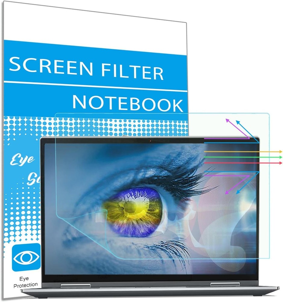 2 Pack Anti Blue Light Glare Screen Protector for Lenovo Yoga 7/Yoga 7i 16 Inch