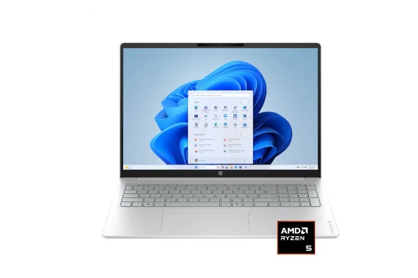 🔥HP OmniBook 3 16" 2K Touchscreen AMD Ryzen 5 40 16GB 256GB SSD AMD 610M-Silver gallery
