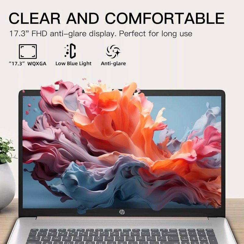 HP 17.3"Touchscreen Laptop computer 10-Core i7-1355U Win11Pro 16GB RAM 1TB SSD gallery