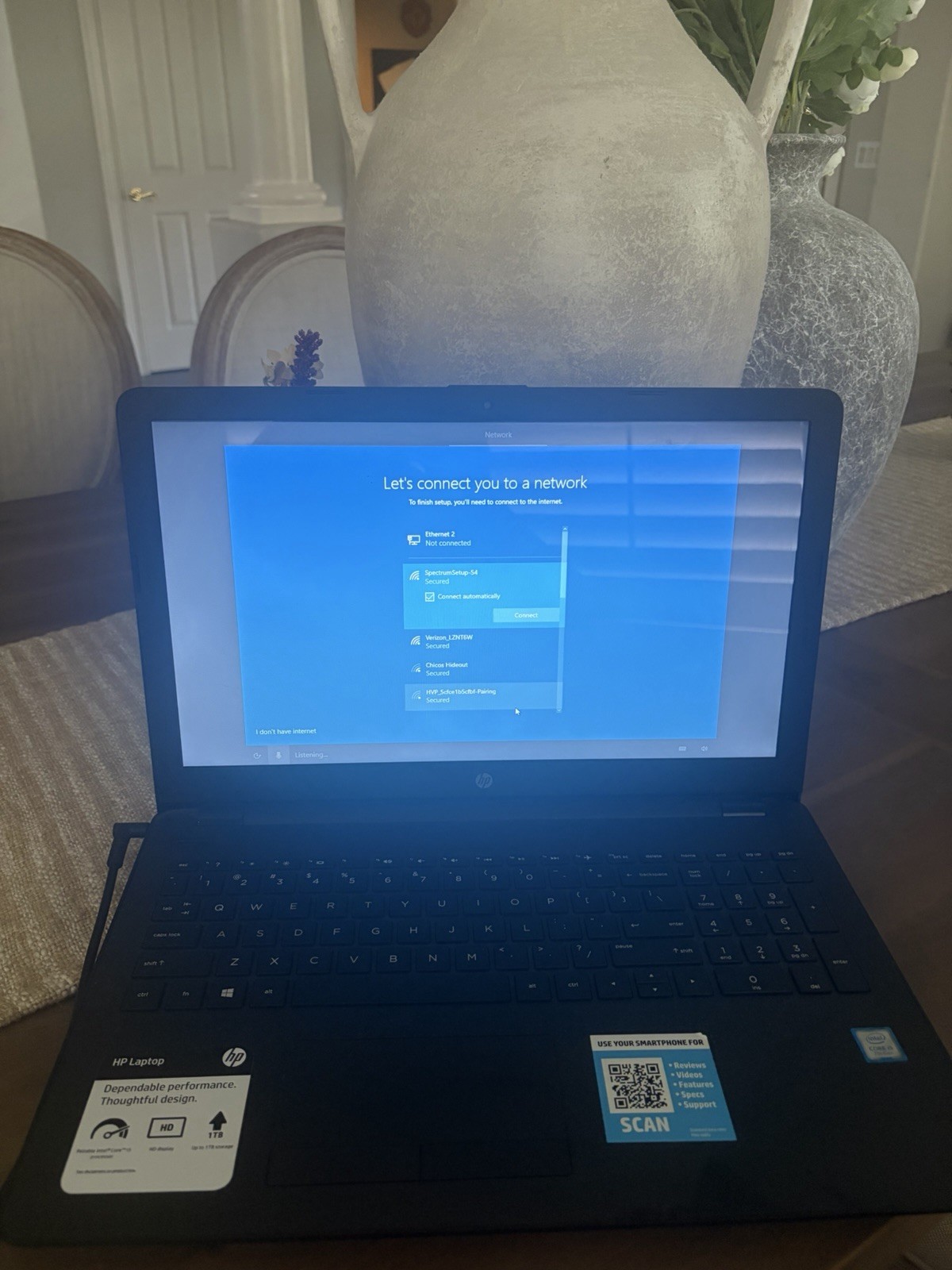 HP 15-bs015dx 15.6in Intel Core i3 6th Gen 4GB 1TB HDD Win 10 Black gallery