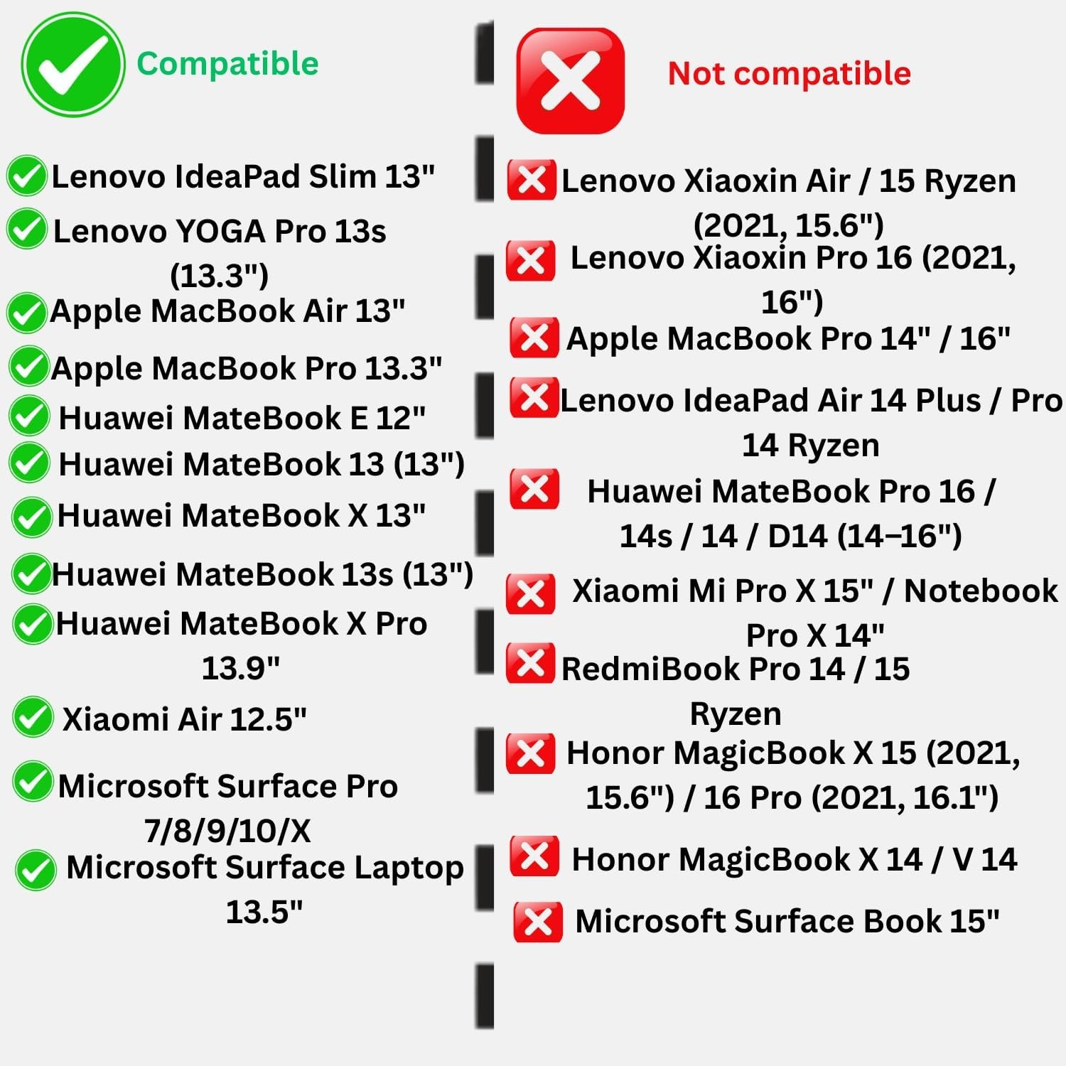 Color Silver 3 in1 MacBook 11–13.3 Air Pro Surface X 7 8 9 Dell Inspiron 13 HP E gallery