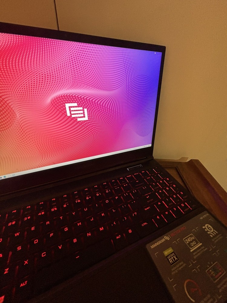 Maingear Vector Pro 2 - 15.6" Core i9 12900h- 32GB DDR5 RAM - 1TB SSD RTX 3070TI