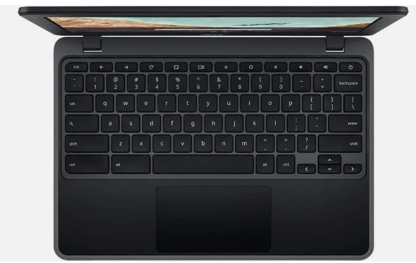ACER CHROMEBOOK 11.6" MT8183 4GB 32GB EMMC CHROME OS C722-K4CN Black Acceptable gallery