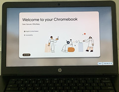 HP Touch Screen Chromebook 14-ca061dx 14″ Intel N3450 1.1GHz 4GB RAM 32GB SSD