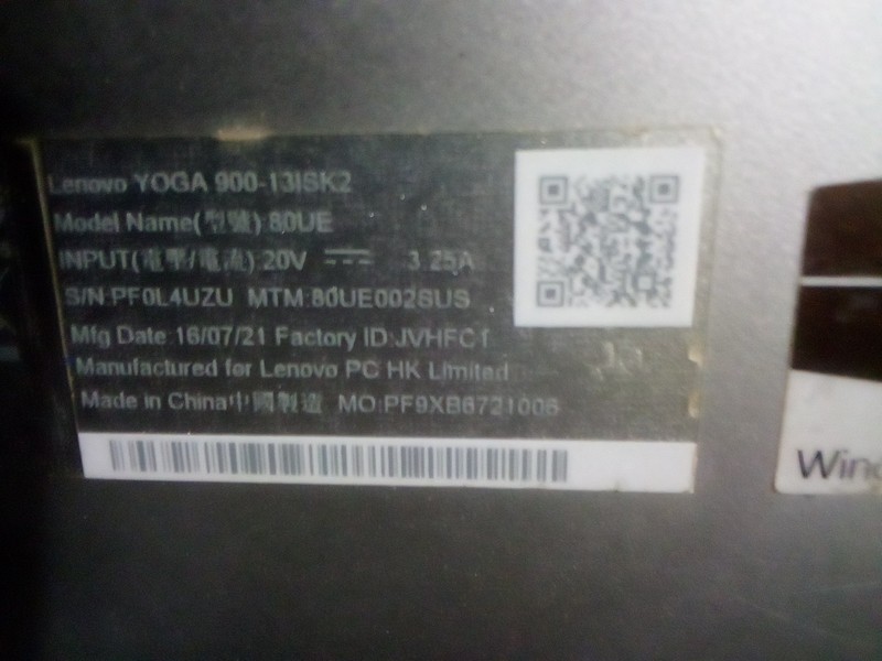 Lenovo Yoga 900-13ISK 2-in-1 I7 6th Gen, 16GB RAM, 512GB SSD, Windows 11, Touch gallery