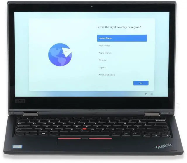 Lenovo ThinkPad L380 Yoga 8GB RAM 120GB SSD W11 Pro i5-8250U