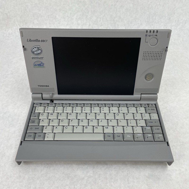 Toshiba Libretto 50 ct 6" Intel Pentium 16 MB RAM No HDD/OS/AC/Battery gallery