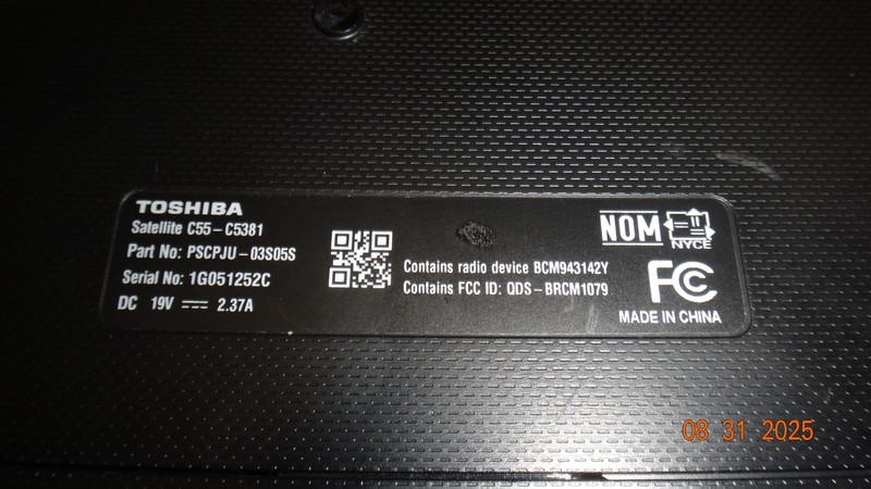 Toshiba satellite C55-C5381, 15.6", 16GB, 1TB, Win10, good laptop(120) gallery