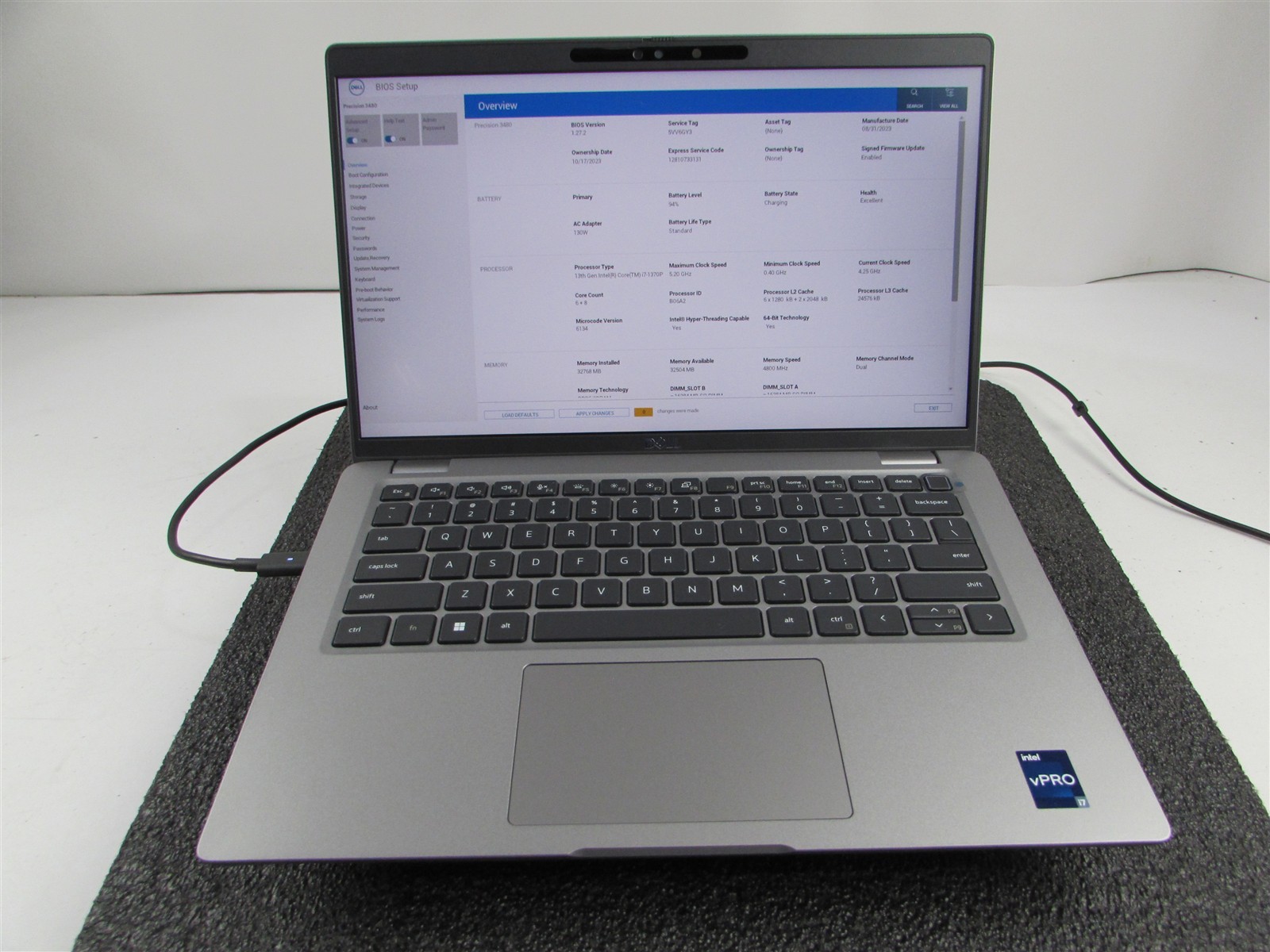 Dell Precision 3480 14" i7-1370P 14-Core 256GB SSD 32GB RAM RTX A500 WIN 11 PRO gallery