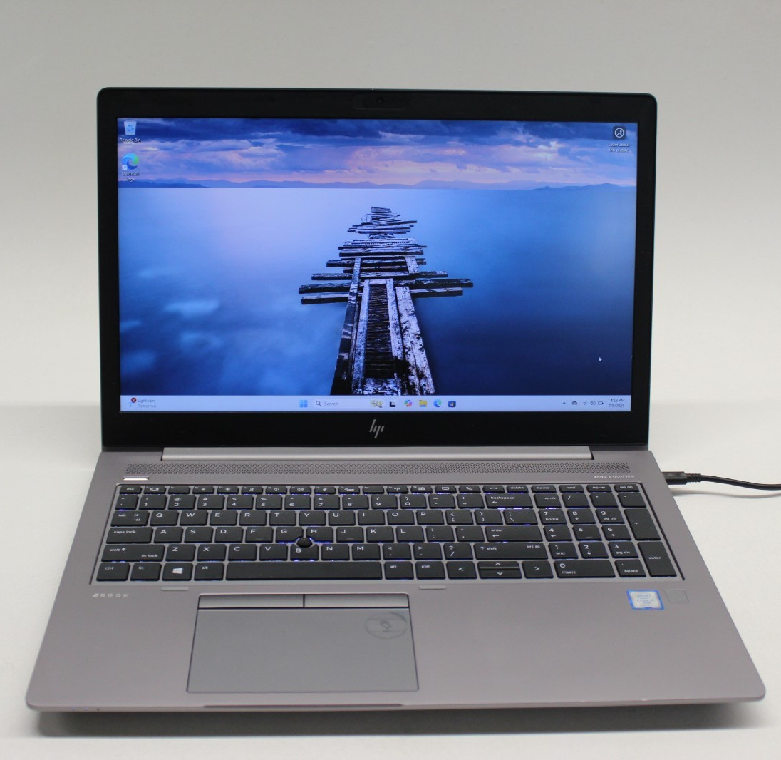 HP ZBook 15UG6 I7-8665U 256GB NvME 16GB DDR4 Win11Pro* -Needs Battery gallery